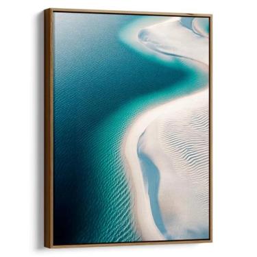 Imagem de Quadro Lençois Maranhenses - Mioquadros, 120x80 cm, Tabaco