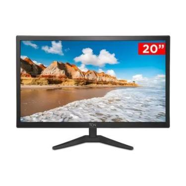 Imagem de Monitor Led 20” Tcn 60hz Preto