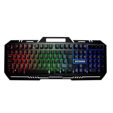 Imagem de Teclado Gamer Led Rgb Usb Abnt2 Km-m712