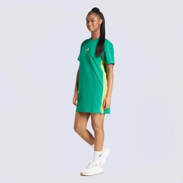Imagem de Vestido Adidas 3 Listras Feminino-Feminino