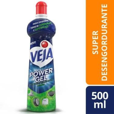 Imagem de Limpador Desengordurante Power Gel Limão 500g Veja