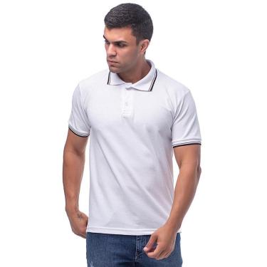 Imagem de Camisa Gola Polo Masculina Básica Blusa Malha Piquet-Masculino