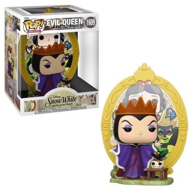 Imagem de Boneco Funko Pop! Deluxe Disney Vilões Rainha Má Com Vitral