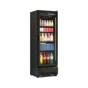 Imagem de Expositor Vertical 445L GRV45CB Preto Gelopar 220V