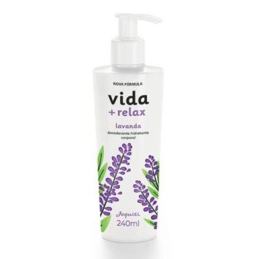 Imagem de Desodorante Creme Hidratante Corporal Vida + Relax Lavanda 240ml - Jeq