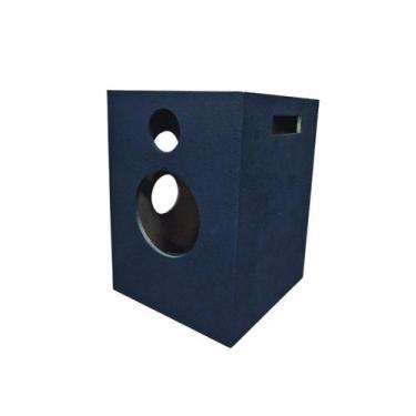 Imagem de Caixa RLP Vazia para Moto Emborrachada 2 10" + 2TW + 2DRIVER - BITS