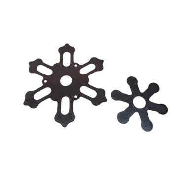 Imagem de Placa Válvula Interna Compressor Sanden SDV12 Renault - Fiat/jeep/ram