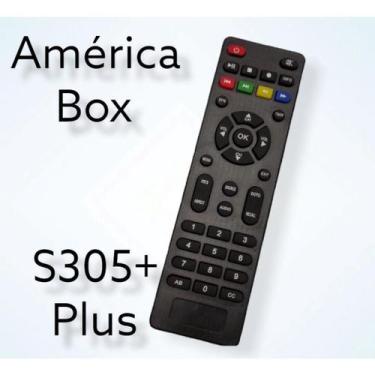 Imagem de Controle Remoto do Receptor América Box s305+ Plus