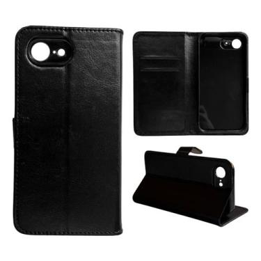 Imagem de Capa Carteira Estojo Para iPhone 16e Capinha Ou Kit Película - DB, Cap