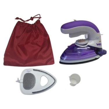 Imagem de Ferro A Vapor Westpress W-777 Bivolt Com Base Antiaderente, Roxo, Bivo