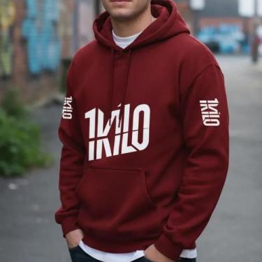 Imagem de Moletom 1kilo Rap Deixe-me Ir Lançamento Top Blusa De Frio - Marinho S