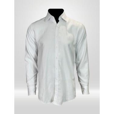 Imagem de Camisa Masculina Social Manga Longa VRS Branca - Victor Varrens, 7