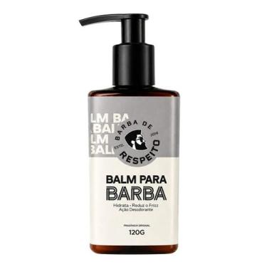 Imagem de Barba de Respeito Balm para Barba Premium Controle do Frizz 120g