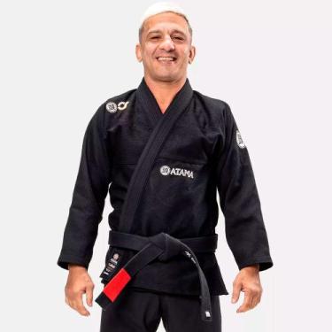 Imagem de Kimono Jiu Jitsu Atama Collab 2 Preto Unissex