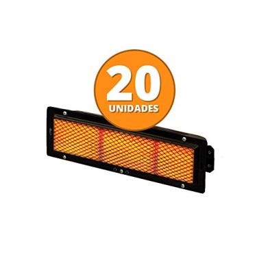 Imagem de KIT - 20 Queimadores Infravermelho Esmaltado Assador de Frango - Maqenge