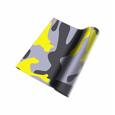 Imagem de Adesivo Vinilico Camuflado Amarelo Mod2 1,0mX0.6m