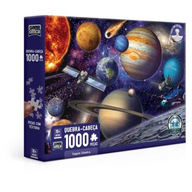 Imagem de Viagem Cósmica - Quebra cabeça - 1000 peças - Toyster Brinquedos