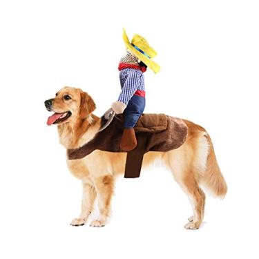 Imagem de Fantasias de Halloween para cães de estimação, roupas retas, acessórios de cosplay para cães pequenos e médios, roupas para cosplay, decoração de Halloween