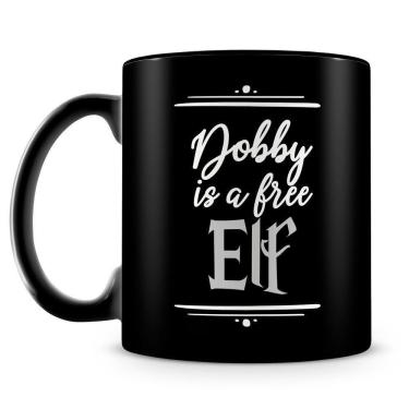 Imagem de Caneca Personalizada Dobby (100% Preta)