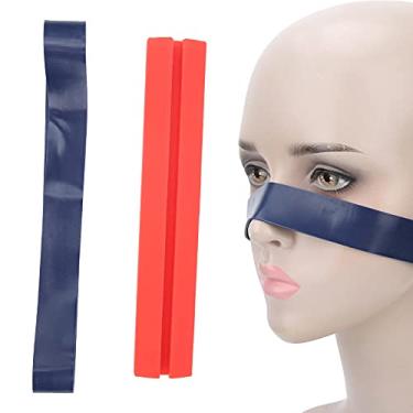 Imagem de Modelo de barbear de decote e guia de aparar cabelo para pescoço reto linha do cabelo cavanhaque barba corte de cabelo kit de cuidados ferramenta de estilo barbeiro faça você mesmo corte mãos-livres, acabamento