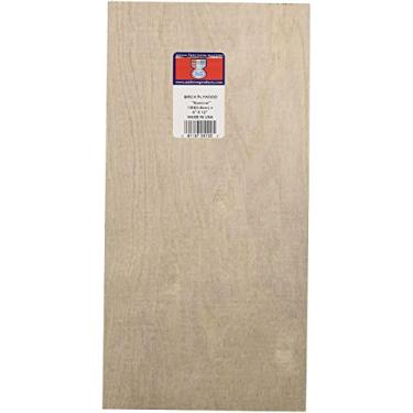 Imagem de Midwest Products 5120 Madeira compensada de bétula, 1/64 x 6 x 12 polegadas