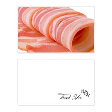 Imagem de Rolo de cordeiro com textura de alimentos de carne crua cartão de agradecimento aniversário aniversário saudação casamento agradecimento