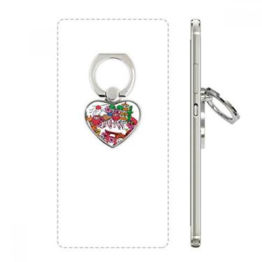 Imagem de Lucky Cat Sakura Japão, anel de bambu para celular, suporte universal