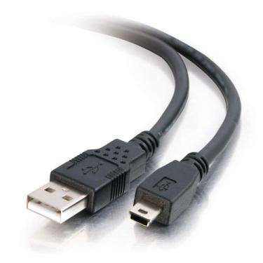 Imagem de C2G Cabo USB 27329-4 pinos USB tipo A (M) - mini-USB tipo B (M) - 1 m (USB/USB de alta velocidade) - preto