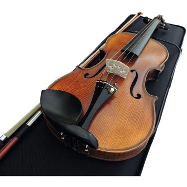 Imagem de Violino 4/4 Barth Violin Profissional VW118Y - Madeira Maciça Feito a Mão c/ Case Luxo Retangular + Arco redondo em Ébano