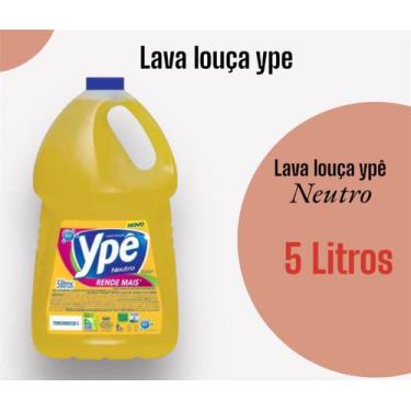 Imagem de Detergente Lava Louça Ypê Neutro 5 / 10 Litros - Ype