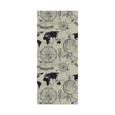 Imagem de Adesivo Decorativo Porta Mapa Mundi Globo Continentes