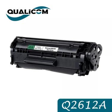 Imagem de Qualicom 12A Q2612A Cartucho de TONER Compatível para HP LaserJet 1010 1012 1015 1018 1020 1022 3015