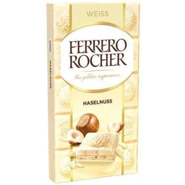 Imagem de Chocolate Branco Ferrero Rocher Sabor Avelã 90G - Raffaello