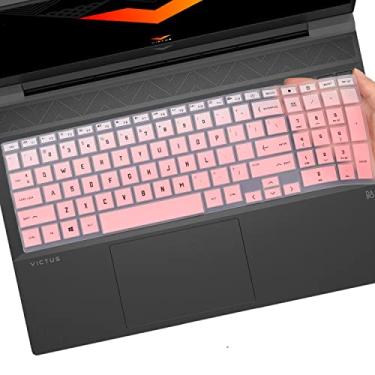 Imagem de Capa de teclado para HP Victus 15 15t-fa100 15-fa2013dx 15-fa1082wm 15-fa0000sa 15-fa0033dx 15-fa1093dx 15-fa2701wm 15-fa0031dx 15-fa100555 nº 15 fa1093dx 15-fa1072wm 15-fa0032dx 15-fa1040nr 15z-fb100