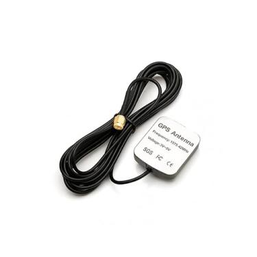 Imagem de Antena magnética de navegação GPS à prova d'água para veículos SMA conector macho para unidade de cabeça estéreo de carro, módulo de sistema de navegação GPS, caminhão, barco marítimo, localizador de