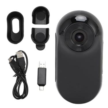 Imagem de Mini Câmera Corporal, Lente de 120 Graus 1080P Câmera de Ação Esportiva Câmera de Bolso para Bicicleta Câmera Com Coleira para Animais de Estimação Com Clipe para Gatos, Cães,