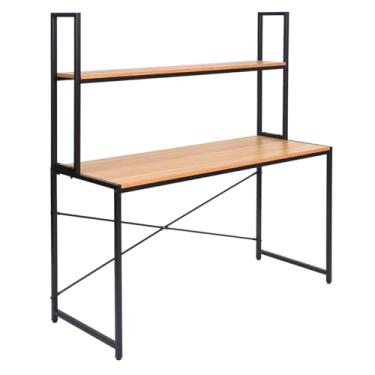 Imagem de Loft7 Home Decor, Mesa Escrivaninha de Escritório com Apoio Aéreo Talling, Preto
