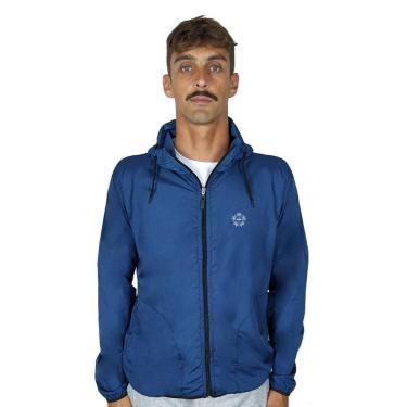 Imagem de Agasalho Corta Vento Light Masculino Azul WSS Bali-Masculino
