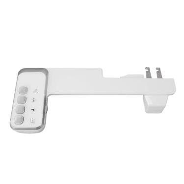 Imagem de Acessório para Assento de bidê de Vaso Sanitário, Bico Duplo Não Elétrico, Acessório de Limpeza de bidê Ultrafino, Pulverizador de água para Lavagem de Bunda, Limpeza de Peças