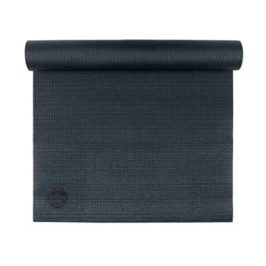 Imagem de YOGATERIA Bodhi Tapete Yoga Asana | PVC ECO | 4,5 mm espessura | Treino Ginástica e Pilates | Macio e Aderente (Azul Índigo)