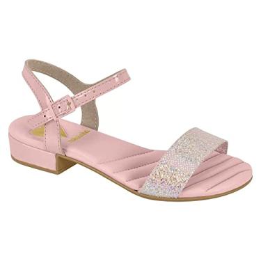 Imagem de Sandália Fem Inf Molekinha Rosa Holográfico 2318.200 Tamanho:31;Cor:Rosa