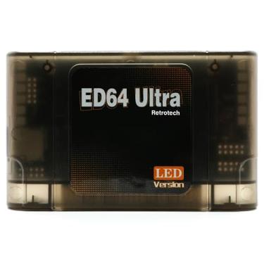 Imagem de Retrotech Super 340 In 1 ED64 Ultra LED Version Multi Game Cartridge For Nintendo N64 Video Game Console