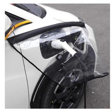 Imagem de For BYD Seagull 2023-2024 Vehicle New Energy Charging Port Rain Cover Capa protetora à prova de chuva à prova de poeira para carregador de veículo elétrico