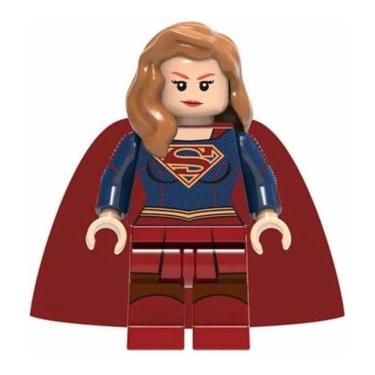 Imagem de Boneco Blocos De Montar Supergirl Dc