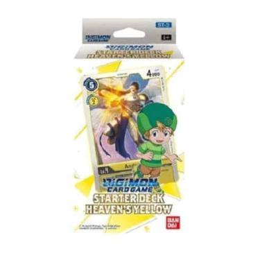 Imagem de Digimon English TCG ST-3 Deck para iniciantes amarelo celeste - 54 cartas
