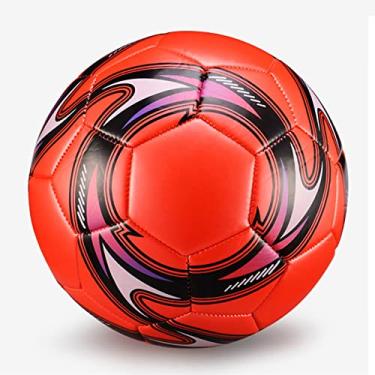 Imagem de Bola de Futebol, Tamanho Padrão 5 Bola de Futebol à Prova de Vazamentos Campus Football Equipamento Esportivo de Futebol Resistente Ao Desgaste à Prova D'água para (redemoinho