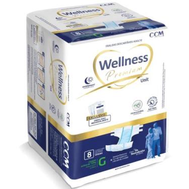 Imagem de Fralda ger wellness premium g 8 unidades - ccm