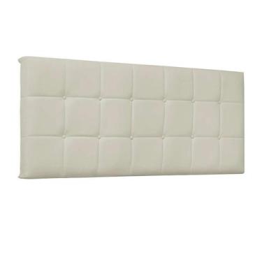 Imagem de Painel para Cama Box Solteiro Verona Poliuretano Marfim - Spezzia Deco