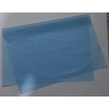 Imagem de Papel de seda 50x70 azul claro ac41 (azul bebê) - pacote com 100 folha