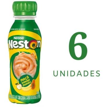 Imagem de Bebida Láctea Neston Maçã, Banana E Mamão 280Ml 6 Unidades - Nestle
